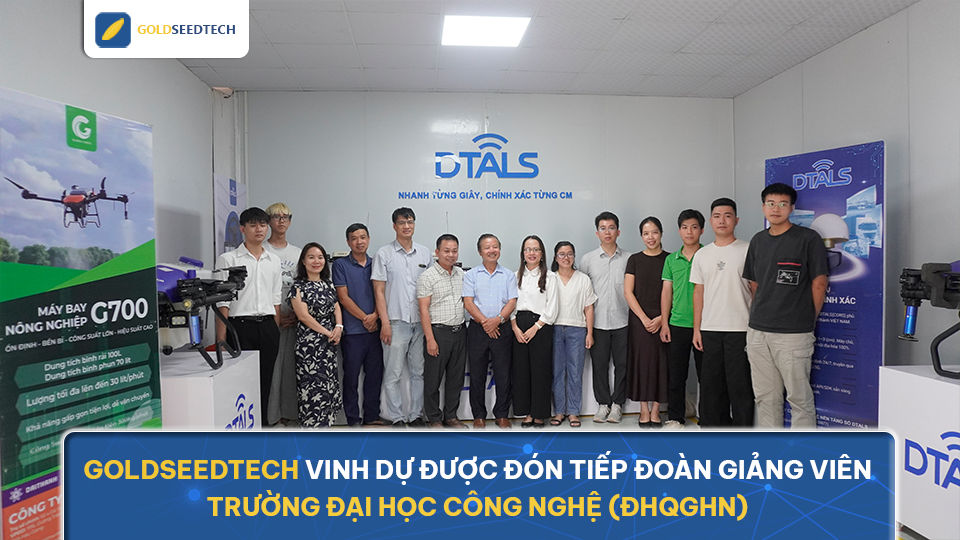 GoldseedTech vinh dự được đón tiếp đoàn giảng viên Trường Đại học Công nghệ (ĐHQGHN)