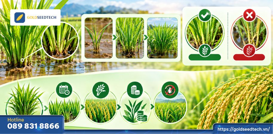 giống lúa gst999